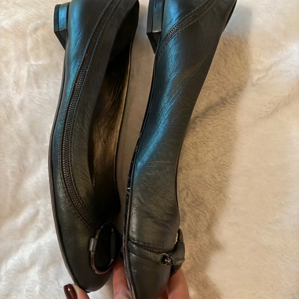 GUCCI TEAL Horsebit flats Size 40.5 - Picture 5 of 8